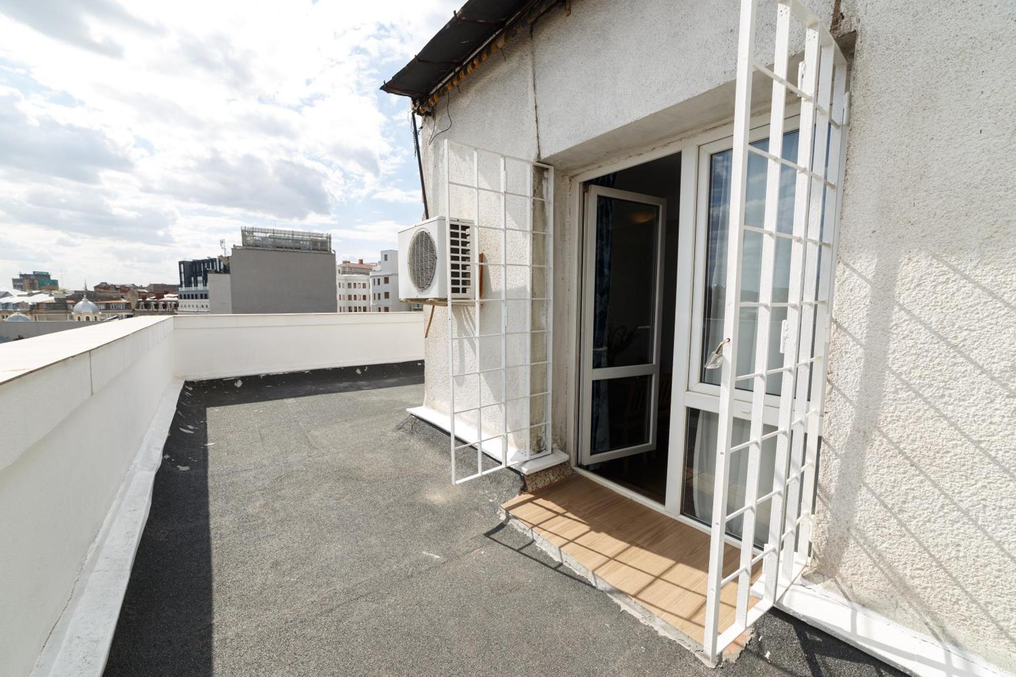 Rooftop Apartment Street Doamnei Bukareszt Zewnętrze zdjęcie